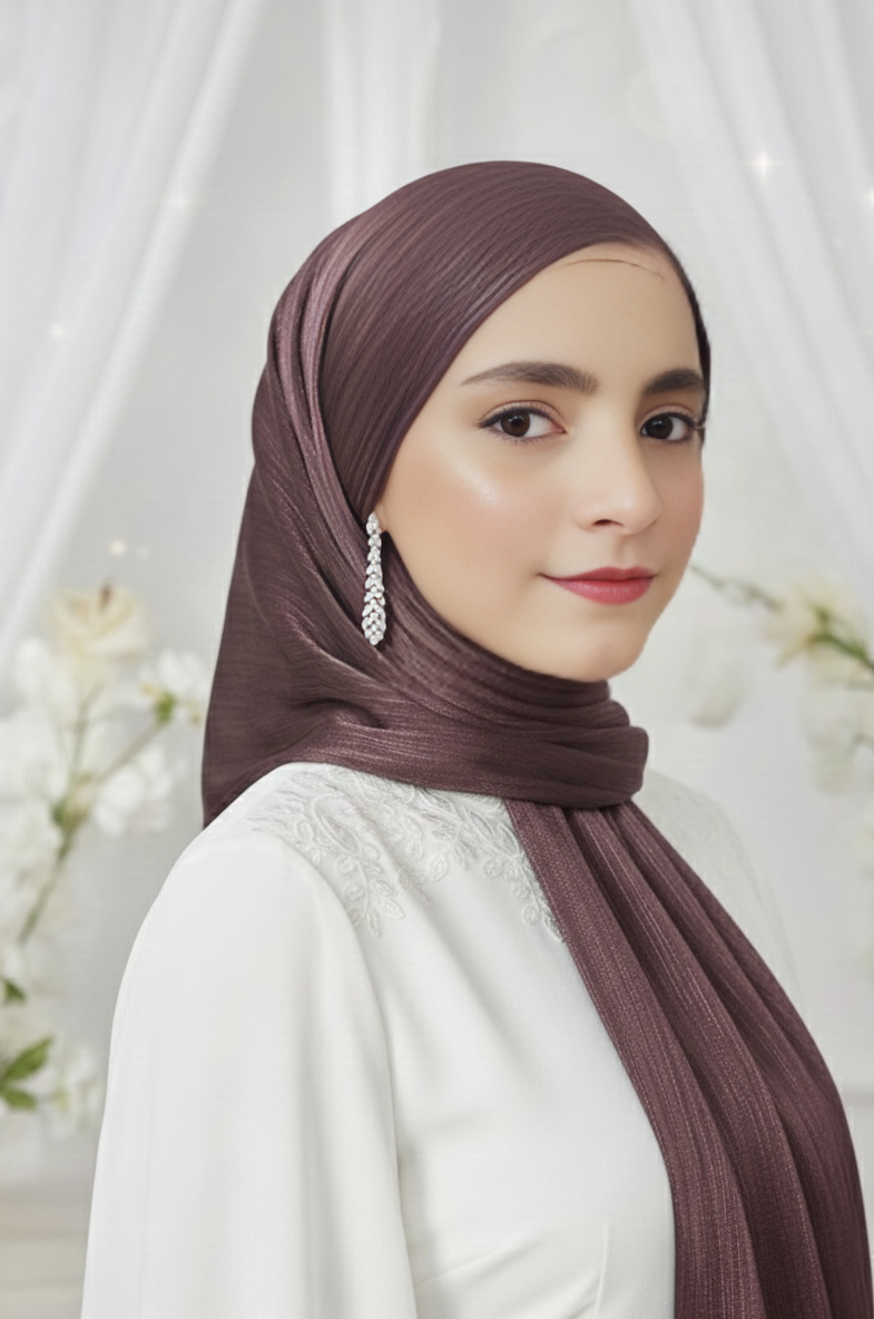Organza Shimmer Hijab