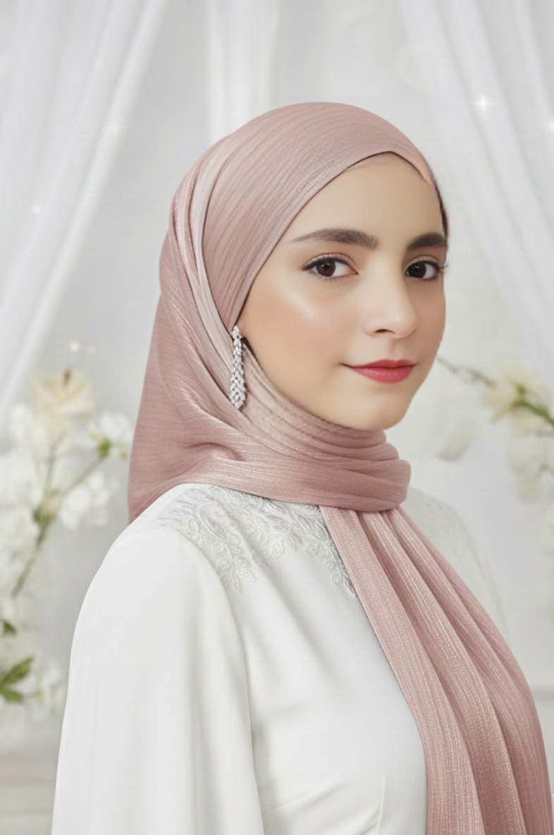 Organza Shimmer Hijab