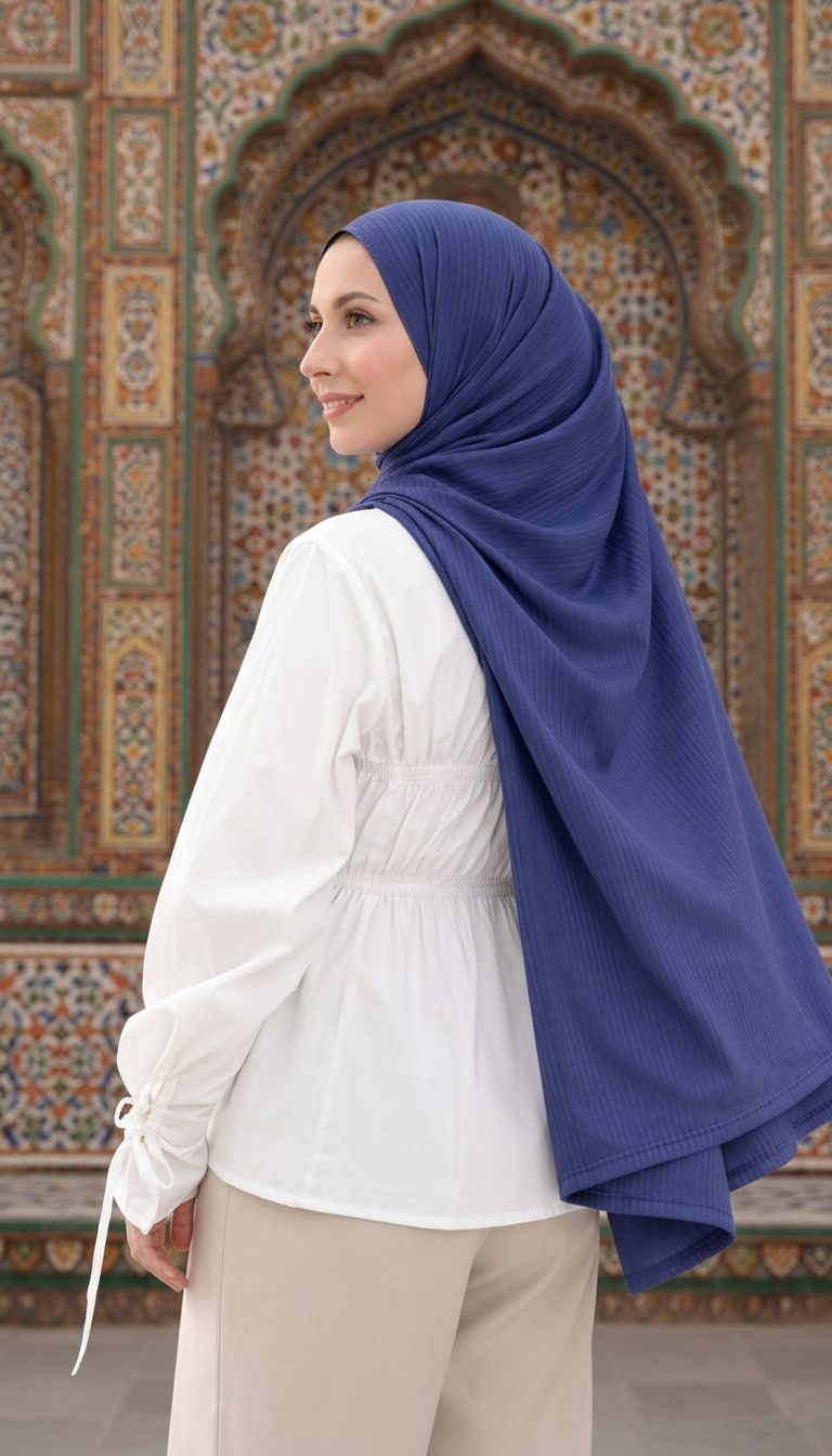 Ribbed Jersey Hijab