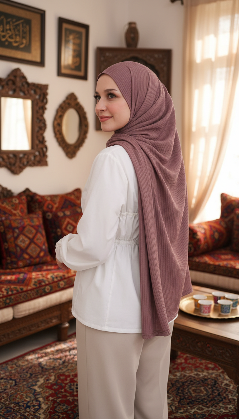 Ribbed Jersey Hijab