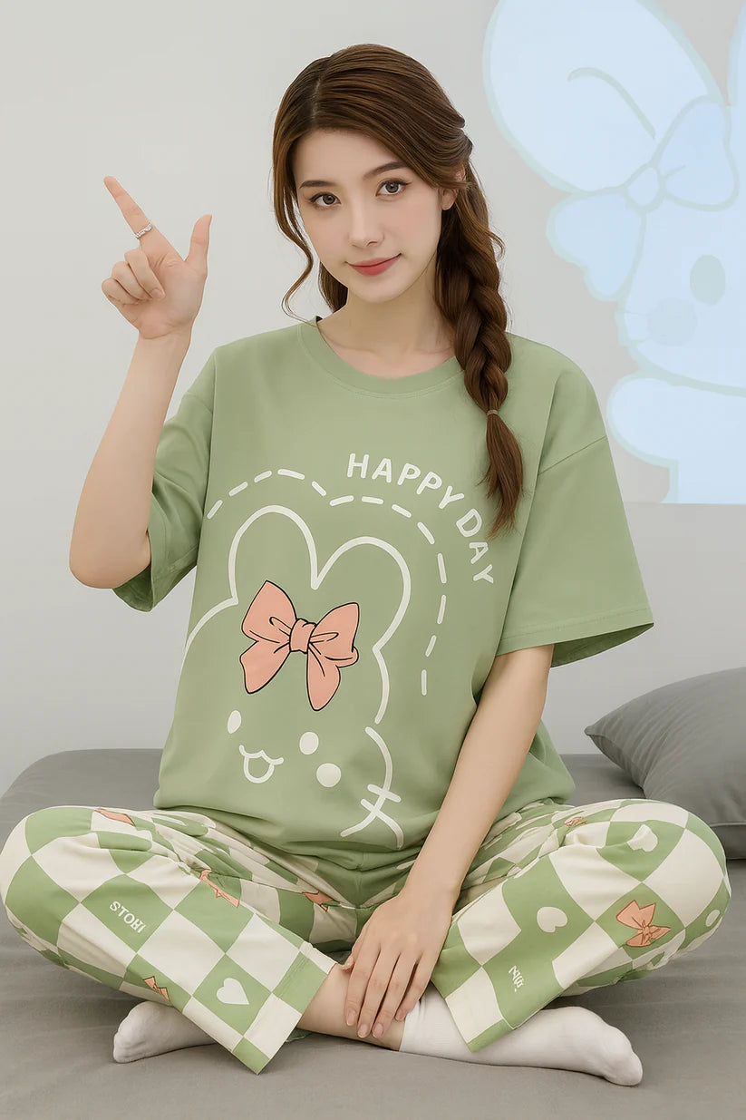 Olive Green PJs Set