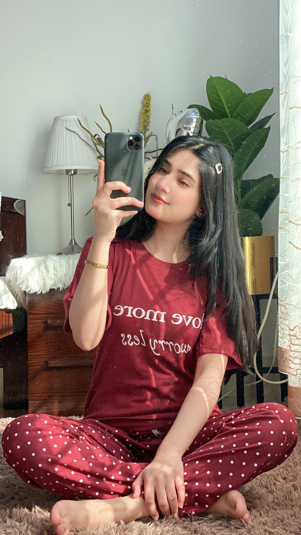 Love More PJs Set