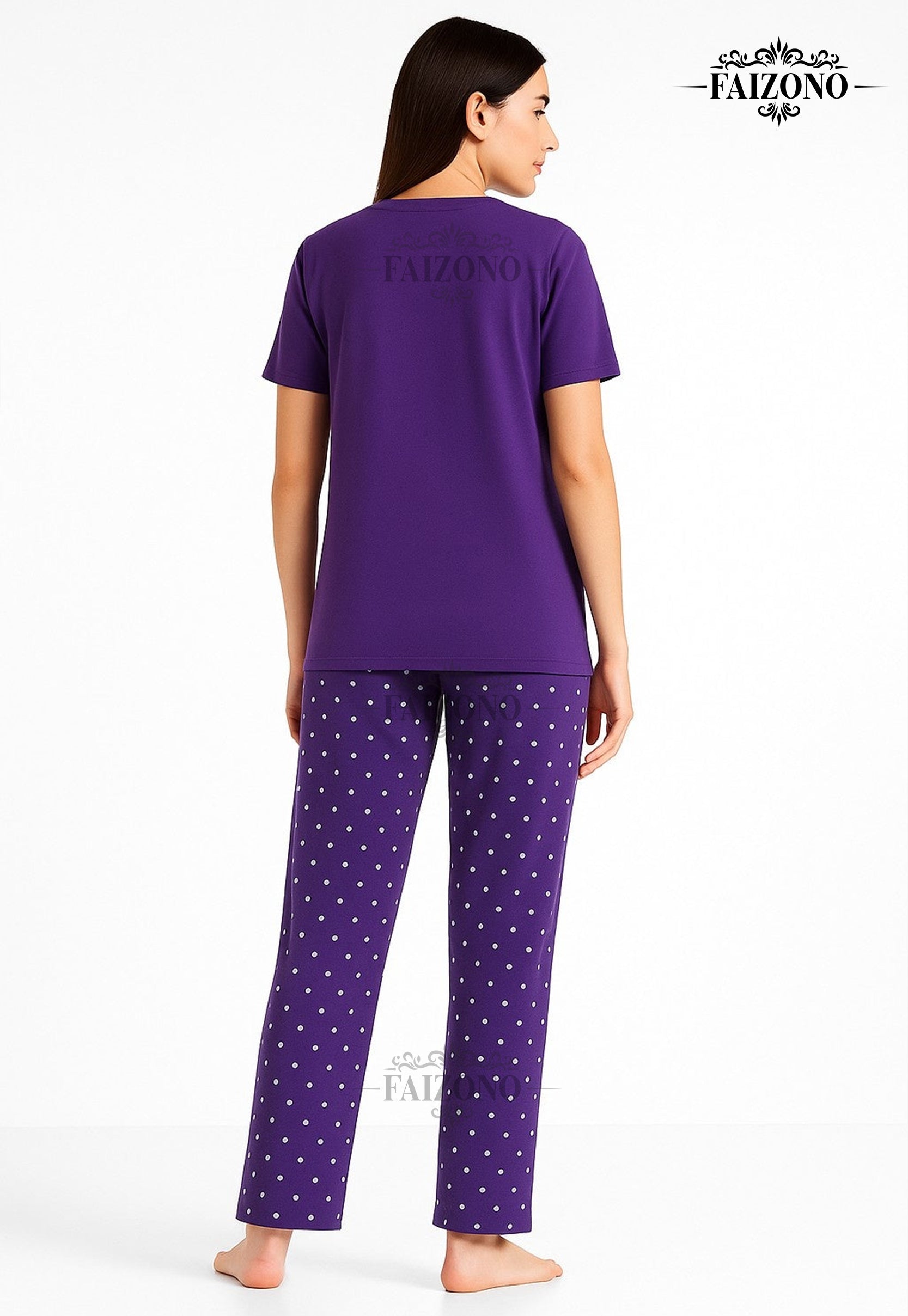 Purple Butterfly Pjs Set