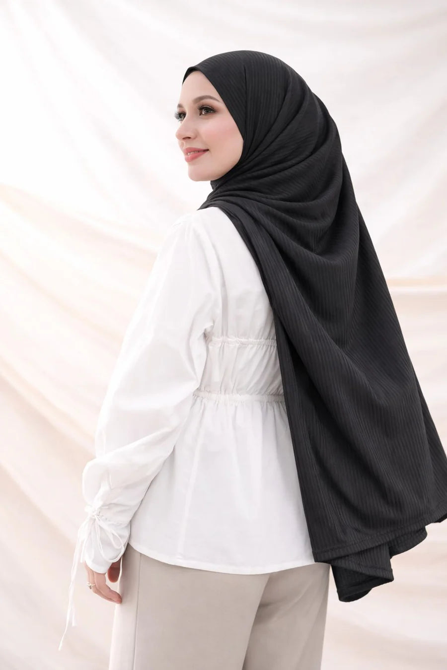 RIBBED JERSEY HIJABS