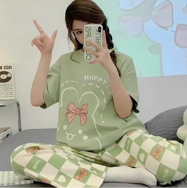 Olive Green PJs Set