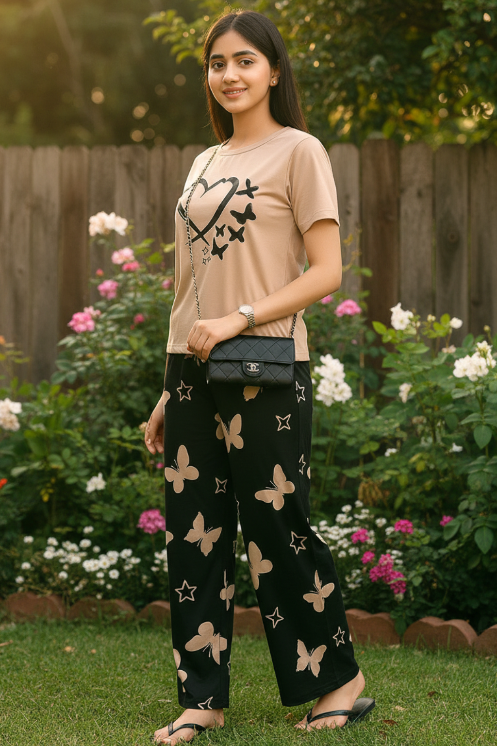 Heart & Butterfly PJs SET