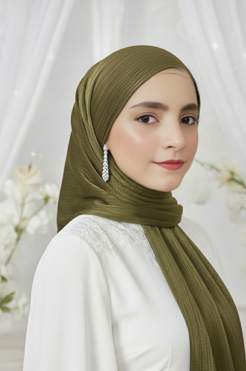Organza Shimmer Hijab